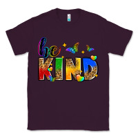 Plum be kind Classic Tee - Zillion Design Studio