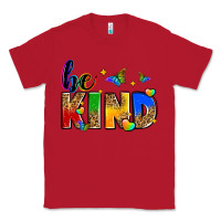 Red be kind Classic Tee - Zillion Design Studio