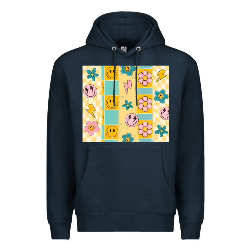 Retro Daisy Premium Hoodie by MaliasSmallBusiness | Teevron