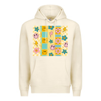 Tofu retro daisy Premium Hoodie - MaliasSmallBusiness
