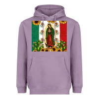 Lavender our lady of guadalupe Heavyweight Hoodie - JahusDesignShop