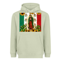 Matcha our lady of guadalupe Heavyweight Hoodie - JahusDesignShop