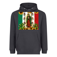Smoke our lady of guadalupe Heavyweight Hoodie - JahusDesignShop
