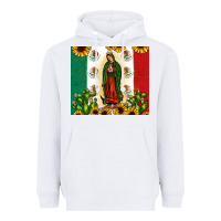White our lady of guadalupe Heavyweight Hoodie - JahusDesignShop