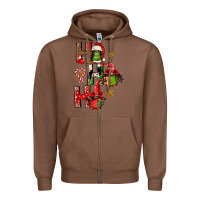 Chestnut ho ho ho afro gnomes Zipper Hoodie - FaDigitalArtStudio