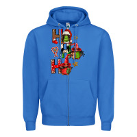 True Royal ho ho ho afro gnomes Zipper Hoodie - FaDigitalArtStudio