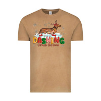 Vintage Camel dachshund through the snow Vintage Tee - MaliasSmallBusiness