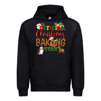 Black Official Christmas baking team Urban Hoodie - NancyCooperArtShop