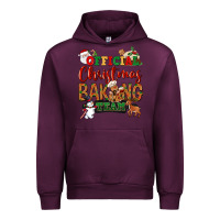 Mauve Wine Official Christmas baking team Urban Hoodie - NancyCooperArtShop