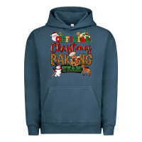 Pigment Midnight Navy Official Christmas baking team Urban Hoodie - NancyCooperArtShop