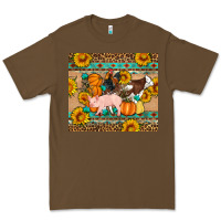 Cacao Fall Coop Animals Premium Tee - Artiststas