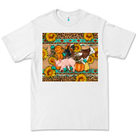 White Fall Coop Animals Premium Tee - Artiststas