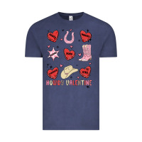 Vintage Denim howdy valentine copy Vintage Tee - MaliasSmallBusiness