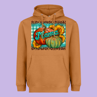 Pumpkin Mama Mouse Pad Heavyweight Hoodie Designed By Bundleandbundleshop