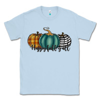 Dusty Blue happy fall y'all pumkins Classic Tee - RanaPortraitStore