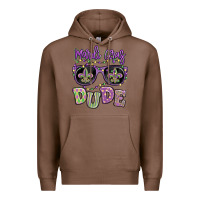 Chestnut mardi gras dude Premium Hoodie - MaliasSmallBusiness
