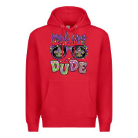 Red mardi gras dude Premium Hoodie - MaliasSmallBusiness