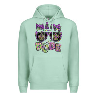 Seafoam mardi gras dude Premium Hoodie - MaliasSmallBusiness