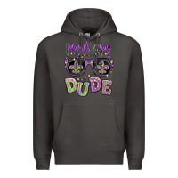Smoke mardi gras dude Premium Hoodie - MaliasSmallBusiness
