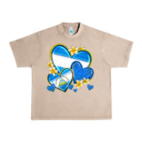 French Oak nicaragua hearts Urban Heavy Tee - texasbilliewilder