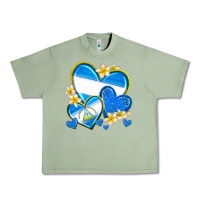 Oil Green nicaragua hearts Urban Heavy Tee - texasbilliewilder