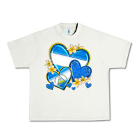 Pistachio nicaragua hearts Urban Heavy Tee - texasbilliewilder