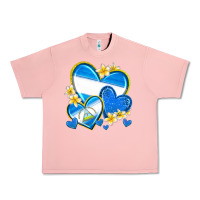 Salmon nicaragua hearts Urban Heavy Tee - texasbilliewilder