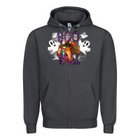 Smoke Boo yall Zipper Hoodie - CowhideDigitalArt