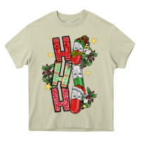 Mossy ho ho ho pharmacy Heavy Core Tee - CowhideDigitalArt