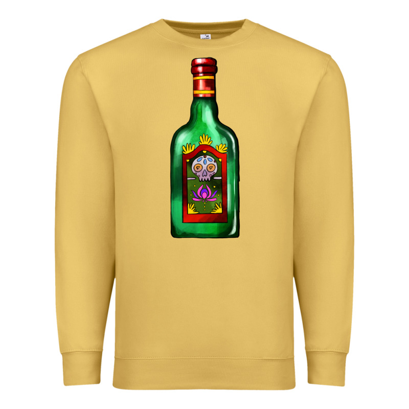 Tequila Bottle Premium Sweatshirt by AdoDesignShop | Teevron