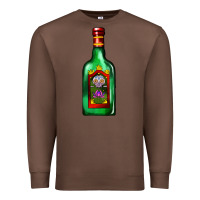 Chestnut tequila bottle Premium Sweatshirt - AdoDesignShop