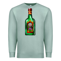 Seafoam tequila bottle Premium Sweatshirt - AdoDesignShop