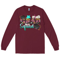 Burgundy grad squad Long Sleeve Tee - Zillion Design Studio