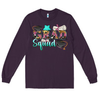 Plum grad squad Long Sleeve Tee - Zillion Design Studio