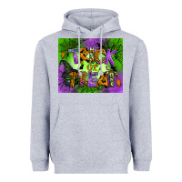 Heather Grey trick or treat mouse pad Heavyweight Hoodie - BundleAndBundleShop
