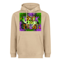 Mushroom trick or treat mouse pad Heavyweight Hoodie - BundleAndBundleShop