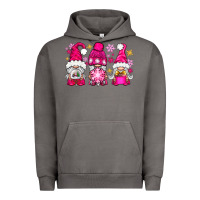 Pigment Tornado Pink Christmas winter gnomes Urban Hoodie - NancyCooperArtShop