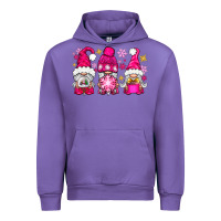 Tulip Pink Christmas winter gnomes Urban Hoodie - NancyCooperArtShop