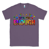 Lavender you are enough Classic Tee - Zillion Design Studio