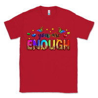 Red you are enough Classic Tee - Zillion Design Studio