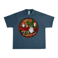 Midnight Navy Gnome Truck Christmas Urban Heavy Tee - RanaPortraitStore