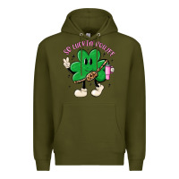 Army Green so luckin boujee Premium Hoodie - MaliasSmallBusiness