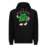Black so luckin boujee Premium Hoodie - MaliasSmallBusiness