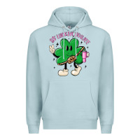 Blue Mist so luckin boujee Premium Hoodie - MaliasSmallBusiness