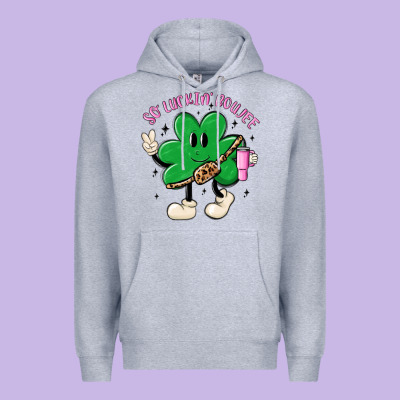 So Luckin Boujee Premium Hoodie Designed By Maliassmallbusiness