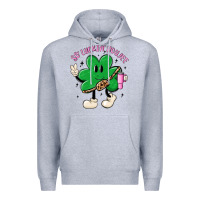 Heather Grey so luckin boujee Premium Hoodie - MaliasSmallBusiness