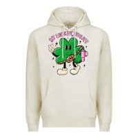 Oatmeal Heather so luckin boujee Premium Hoodie - MaliasSmallBusiness