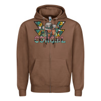 Chestnut cowgirl2 2 Zipper Hoodie - SublimationCraftShop