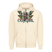 Sandshell cowgirl2 2 Zipper Hoodie - SublimationCraftShop