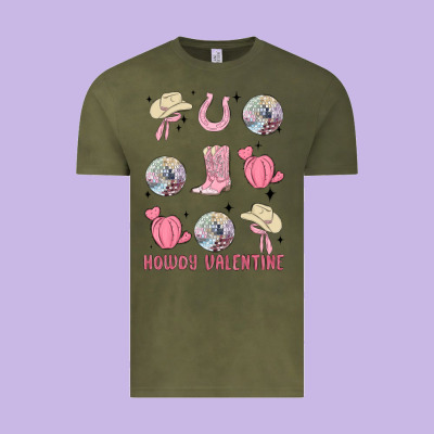 Vintage Tee howdy valentine